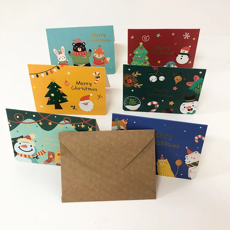 2022  Merry Christmas Products Openwork Birthday and Christmas Gift Card