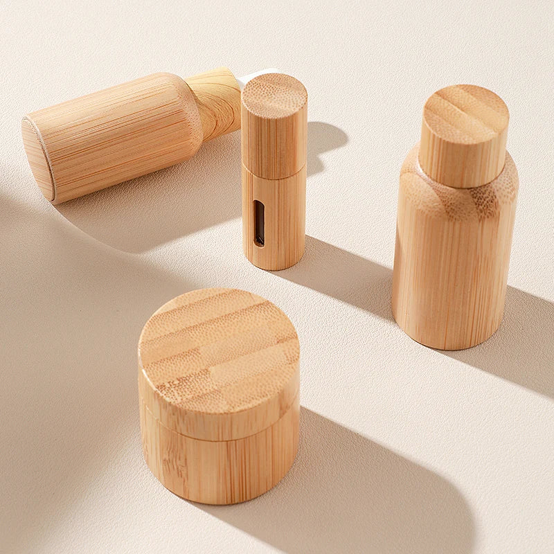 Bamboo Wooden Essential Oil Dropper Bottle 10ml15ml20ml30ml50ml100ml Essential Oil Bottling