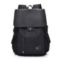 Promotional Large Multi Pocket logo Usb 17 Inch Computer Durable Canvas Backpack for Men