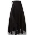 Wholesale Solid Color Ballet Oriental Belly Dance Performance One Piece Wrap Waist Half Skirt for Adult Girl