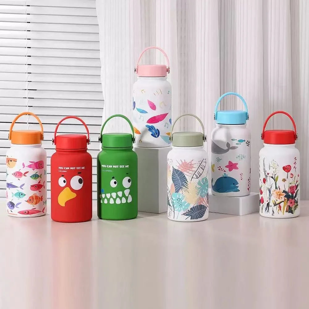 Custom New Factory Wholesale Price 24 Hour Cold 32oz Stainless Steel 18oz 24oz Stainless Steel Water Bottle with Lid