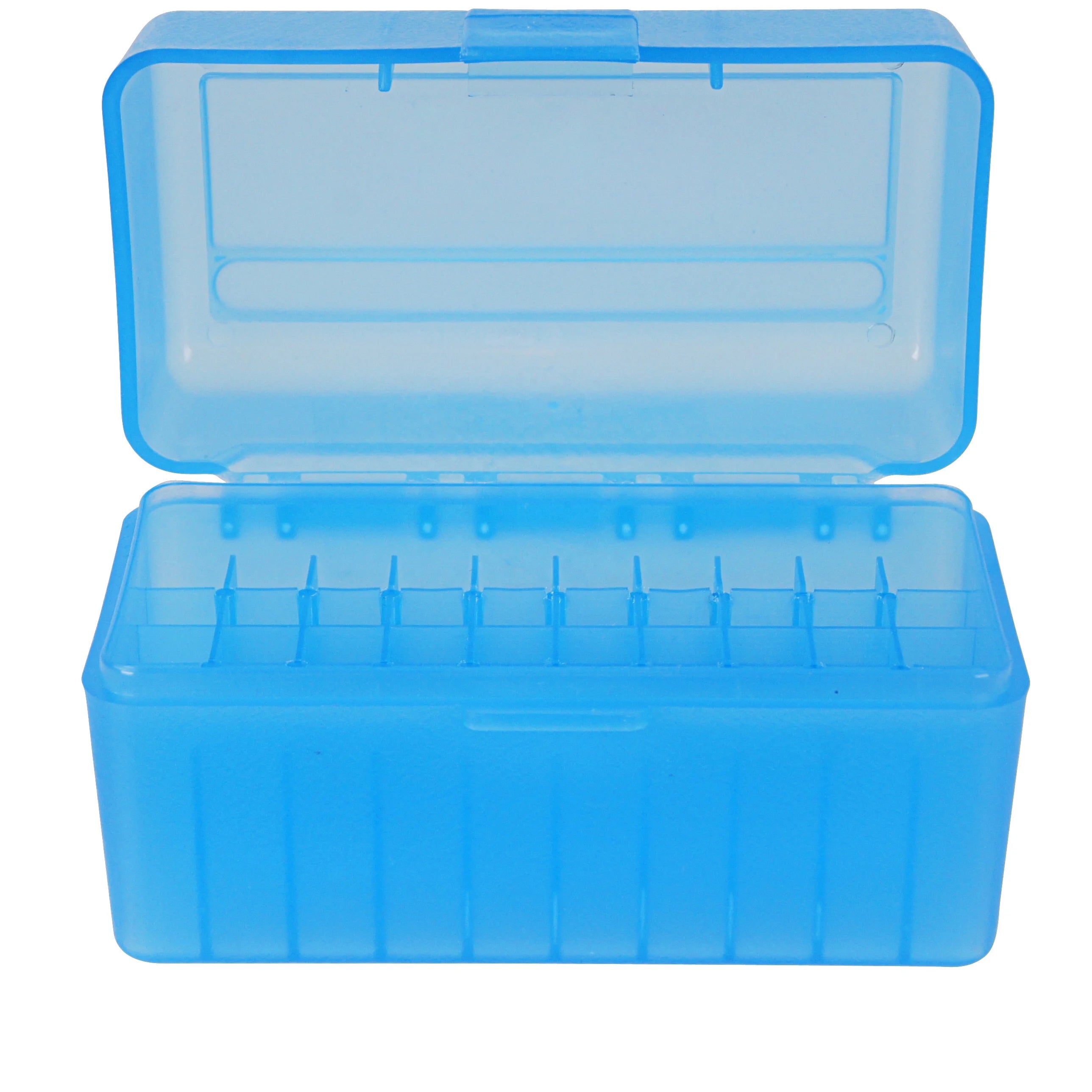 R-50 Round Flip-Top Storage Box Small Fits 17/221/223 Rem. Etc. 12.5 X 8 X 7.5cm