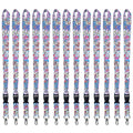Customized Cartoon Lanyard Promotional Polyester Lanyards Sublimation Logo Custom Id Badge Card Holder Neck Strap Lanyard
