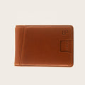 Full Grain Leather Wallet Card Holder for Men Leather Wallet Case Women's Genuine Leather Wallet Magnetic Trading Card Holders