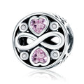 Hot Sale 925 Sterling Silver Our Forever Love Beads Fit Original Charm Bracelet DIY Women Jewelry Lover Gift SCC240