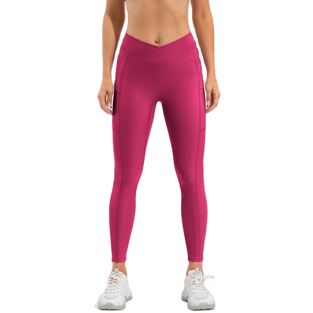 Custom Gym Workout High Waist High Compression Butt Lift Tight Leggings for Women