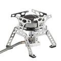 Camping Stove Outdoor Windproof Stove Mini-stove Ultralight Pocket Gas Powered Cooking Stove Picnic Hiking Equipment