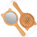 China Factory Wholesale ECO Friendly Hair Brush Wood Paddle Hair Brush Massage Bamboo Wooden Comb