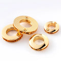 Wholesale Clothing Luggage Hardware Accessories Zinc Alloy Metal Eyelet Grommets Handle Clasp Holes Bag Eyelets Luggage Tags