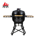KIMSTONE 26 Inch Kamado BBQ Rotisserie Smoker Barbecue Grill