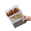 Perfect Quality Minimalist Food Storage Container Refrigerator 2300ml Fresh Storage Box Lid Plastic Stackable Airtight Giveaways