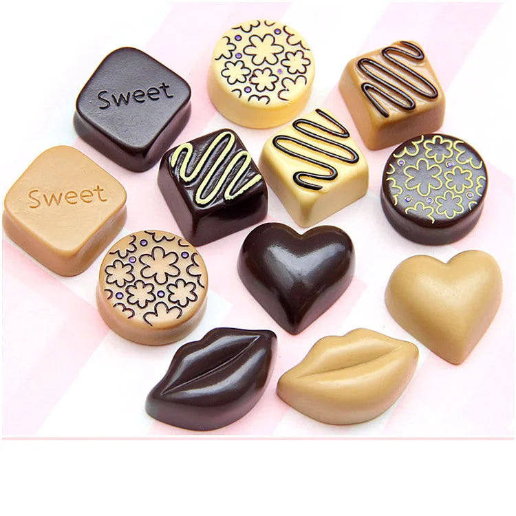 Cartoon Planar Resin Flatback Fashion Printed Cabochons for DIY Kids Crafts Decorations Handmade Material