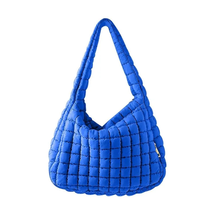 Quilted Puffer Bag for Women Lightweight Padding Crossbody Shoulder Bags Satchel Handbag Cloud Bag With Zip