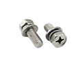 Stainless Steel Motorcycle Battery Terminal  Bolts M5X10mm M5X12mm M6X12mm M6 X16mm Bolt Square Nut Kit Scooters
