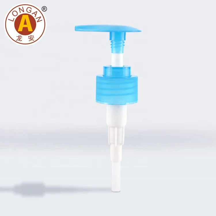 Professional Factory Plastic Dishwashing Liquid Soap Dispenser Amber Pet Bottle Nozzle Lid Cap Closure for Hospital Lotion Pump