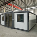 Ready to Ship 20Ft/40Ft Expandable Container House Waterproof & Insulated Modern Design for Hotel Villa Office Use