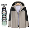 Customized Men's Windproof and Waterproof Sports Cardigan Hooded Zipper Mountaineering Women's Mountaineering Jacket Men's Jacke