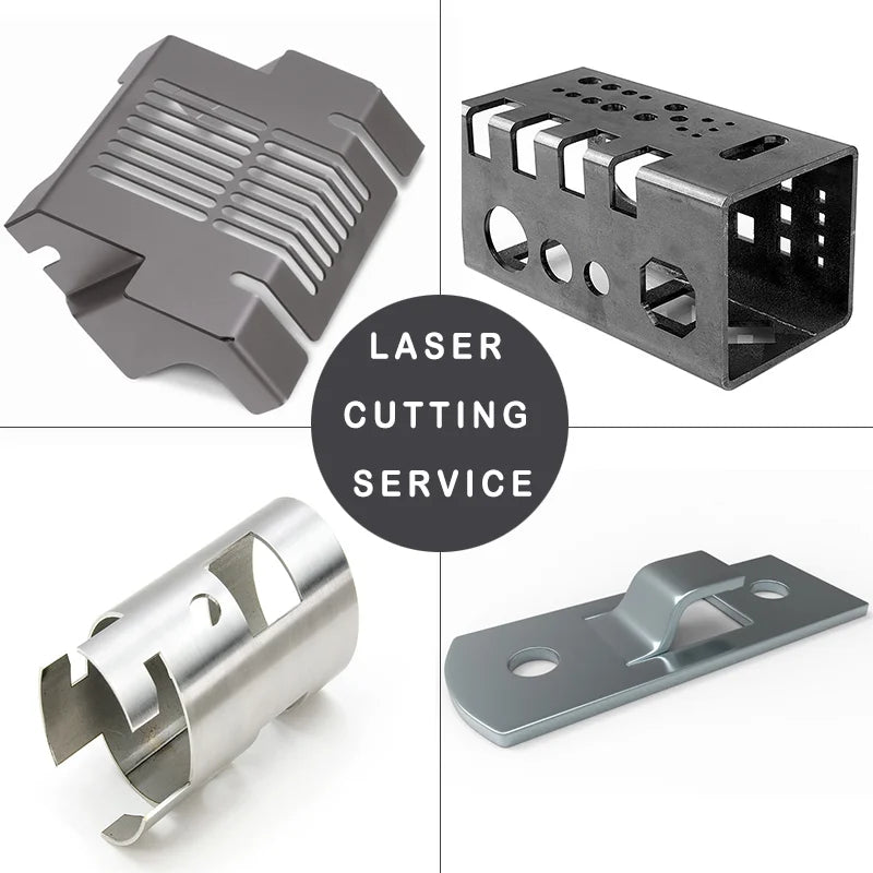OEM Aluminum/Stainless Steel Fabrication Laser Cutting Services Sheet Metal Processing 3D Bending Laser Cutting Metal Part