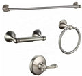 Top Sell Bathroom Accessories Set Stainless Steel Wall Mounted Towel bar 4 Piece Sets Towel Holder Set Towel Rack for Home Use