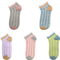 Wholesale Casual Floral Pattern Women's Socks Disposable Breathable Ankle Length with Anti-Slip Feature Logo on Body