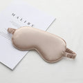 Unisex Super Smooth Blindfold Silk Satin Soft Sleeping Eye Mask Knit Elastic Strap OEM Printed Embroidered Eye Patch for Gift