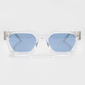 Wholesale Trendy Acetate Sunglasses Thick Square Frame Blue/Gold/Red/Yellow UV400 Protection Polarized Lenses for Unisex Eyewear