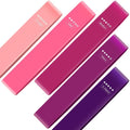 Popular Pink Design Home Fitness Stretching Strength Training Women Mini Legs and Butt Resistance Loop Workout Bands Set of 5