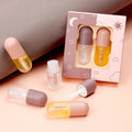 Lip Plumper Gloss Collagen Moisturizing Smooth Fine Lines Nourishing Anti-Drying Liquid Lip Care Oil Mint Ginger