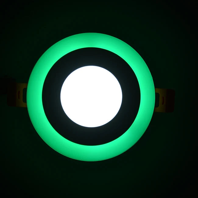 Led Panel Light 12w 4000k Manufacturer Price Double Color Panel Lighting Importer
