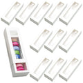 Best Selling White Kraft Paper Donuts Boxes for Packaging Candies With Transparent Window