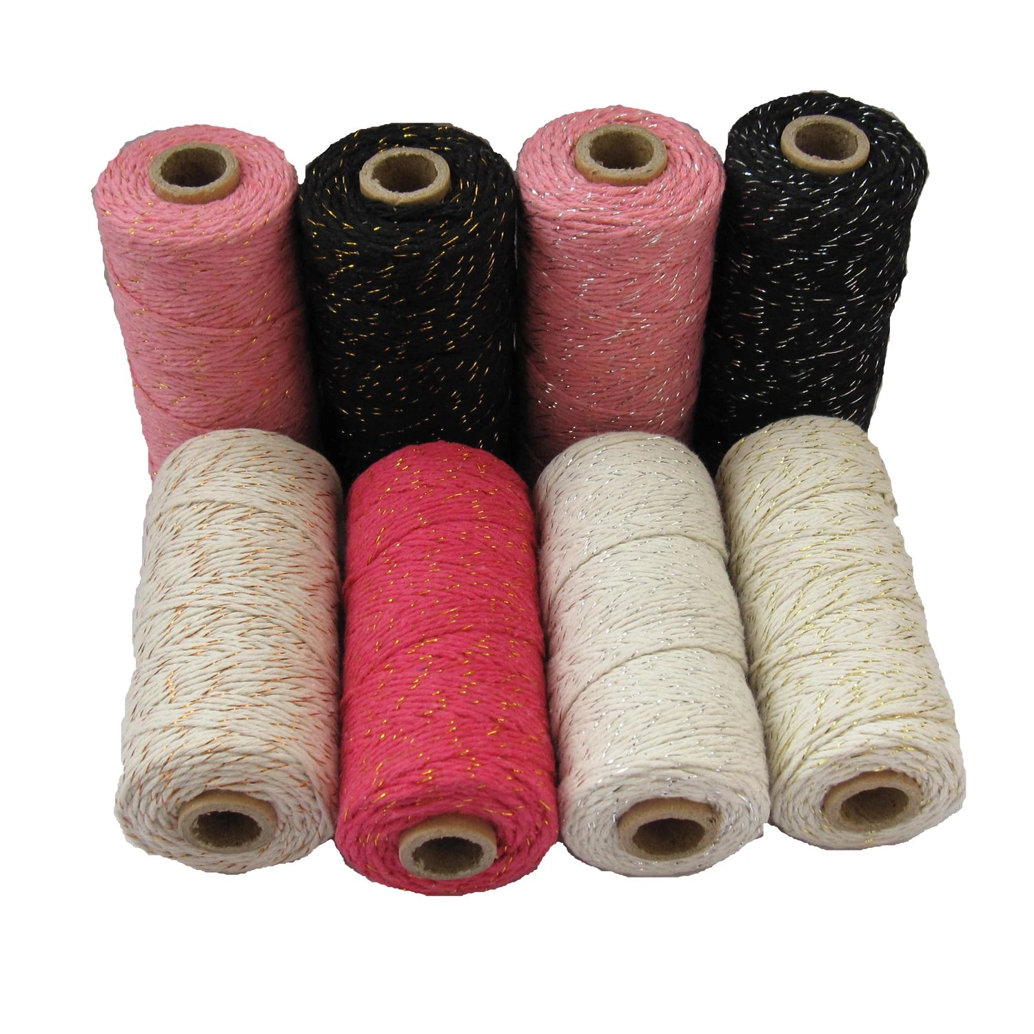 100% Cotton Twisted-Cord Rope 2mm Thick 100m/roll for DIY String Gift Packaging Christmas Decor and Hang Tag Fil Macrame