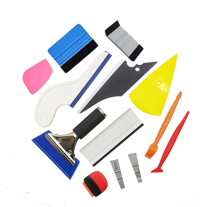 Multifunctional Vinyl Wrap Sticker Filming Tools Car Window Tint Tools Kit car cleaning washing tools