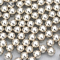JUNAO 3mm-12mm Round No Hole Pearls Plastic Rhinestone Pearl Colorful Imitation Pearl Beads for DIY Clothes
