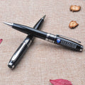 High Quality Luxury Black Metal Ballpoint Pen Custom Logo Business Gift