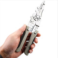 Professional 21 in 1 Electrical Wire Stripper Crimper Adjustable Steel Cable Cutting Tool with Pliers for Connectors Application