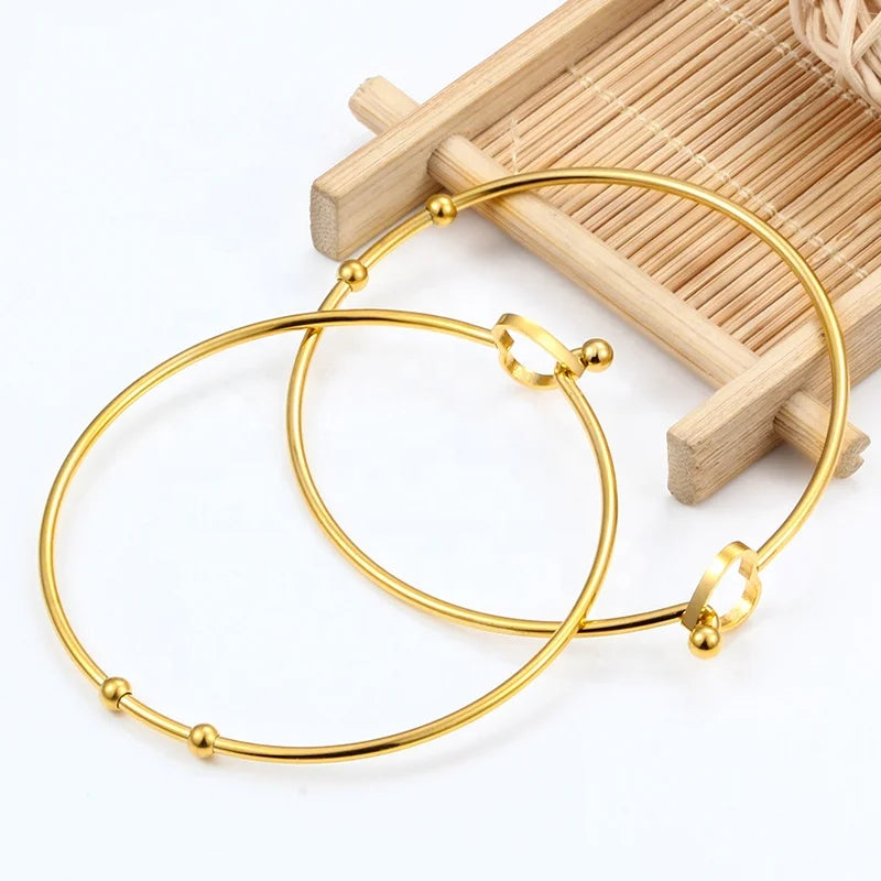 New Fashion LOVE Double Heart Cuff Bracelet & Bangles for Women Lady Jewelry Charm Open Bracelet Gift
