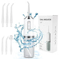 Electric Tooth Punch Cordless Oral Irrigator with 3 Modes IPX7 Waterproof Tooth Cleaning Tools to Remove Plaque