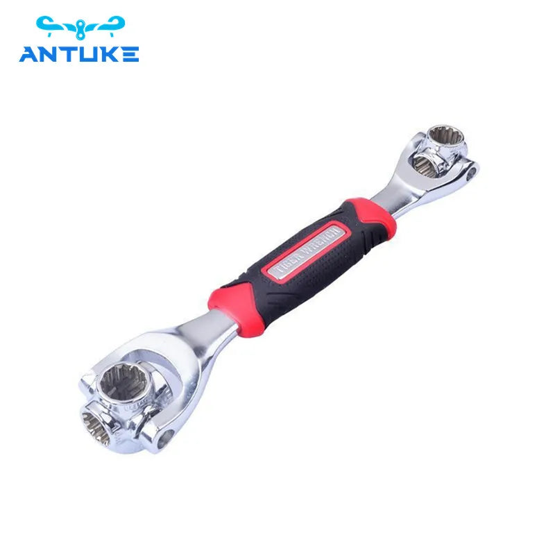 Universal Wrench Multi-functional Socket Wrench Set 52 in 1 Eight in One Multi-purpose Wrench 360 Degrees