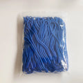 Custom Logo Keychain Cellphone Blue String Rope Short Mobile Phone Wrist Strap Lanyards