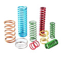 Factory OEM Customized Stainless Steel Coil Compression Springs Various Sizes Zinc Plated for Auto Applications