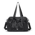 Drawstring Messenger Bag for Men School Polyester Crossbody Bag Waterproof Anti-theft Men's Travel Tote Shoulder Bags Outdoor