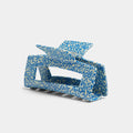Korean Version of Simple and Elegant Little Hollowed Out square Hair Pull Grab Clip Back Head Pan Hair Grab