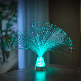 Factory Price LED Light 7 Color Changing Optical Fiber Lamp Starry Sky Toy 3 AAA Battery Powered Lighting Fiber