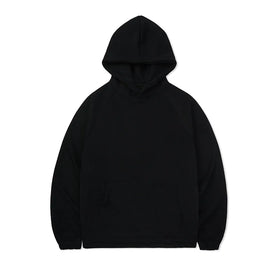 Unisex 420g Fleece Hoodie Embroidery Custom Men's Oversized Hoodies Plain Dyed Solid Pattern Autumn Season No String Puff