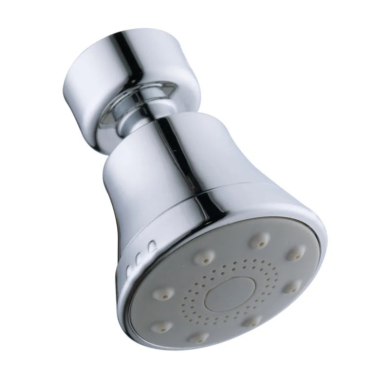 ABS Kitchen Sink Faucet Adapter Chrome Dual Function 360 Degree Swivel Aerator for Hotel