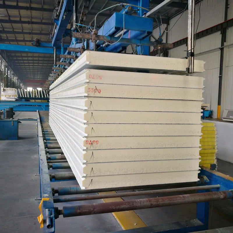 Sandwich Panel Prefabricated Wall Panels Customizable Cool Room Panel Brand Cold Room Fireproof Aluminum Metal Industrial China