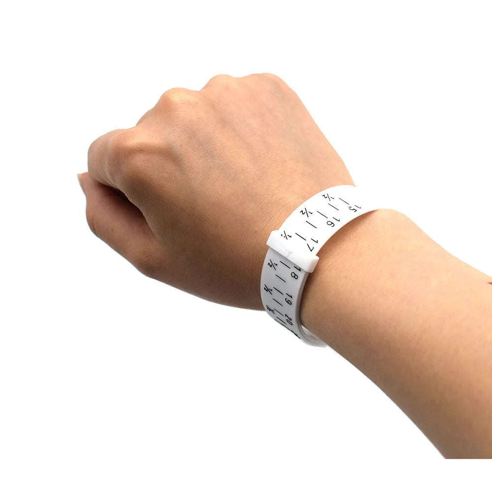 Jewelry Making Tools Customized Wide Wrist Measurement Bracelet and Bangle Sizer OEM HXF00087