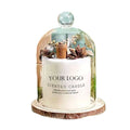 Decorative Handmade Scented Dried Flowers Private Label Candles Factory Wholesale for Home Candles Luxury