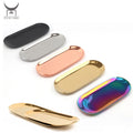 Organizer Storage Decorative Stainless Steel Tray for Perfume Jewelry Candles Metal Holder Tray