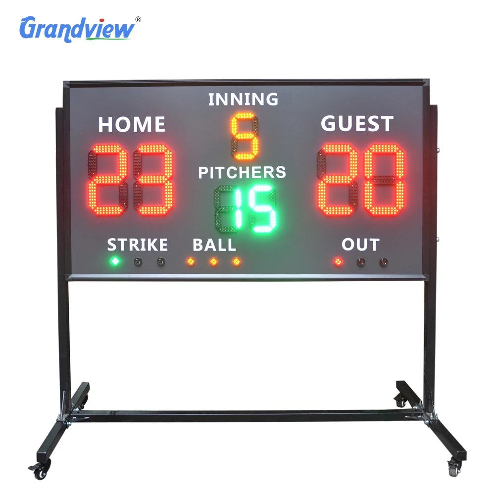 Multifunctional Multi Sport Electron Soccer Scoreboard Maker Display Score Board Public
